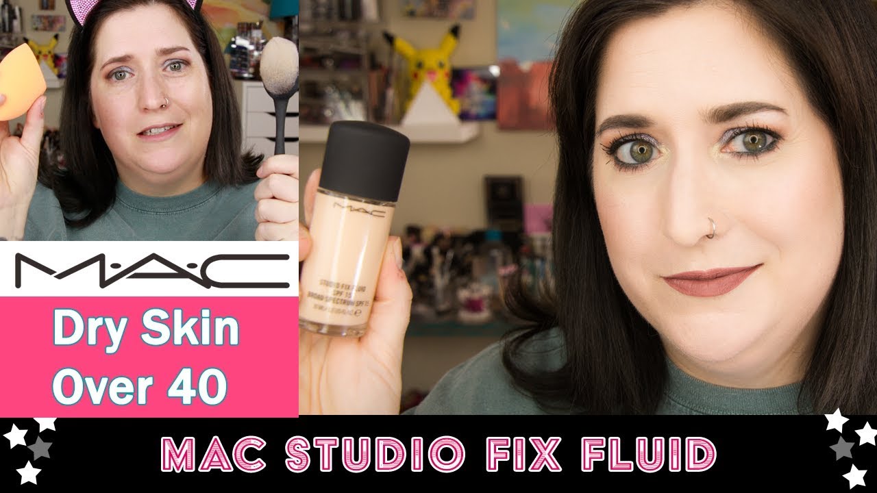 is mac studio fix fluid good for dry skin